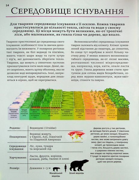 Велика книга тварин V082 фото